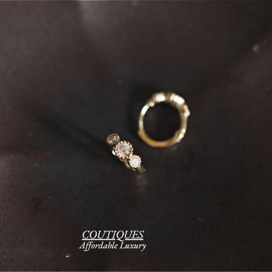 9K Solid Gold Dainty Mini Hoop Earrings, Mini Small Hoop Dangle Earrings, Real Gold Dangle Earrings, CZ Flower Gold Earrings, Gift For Her